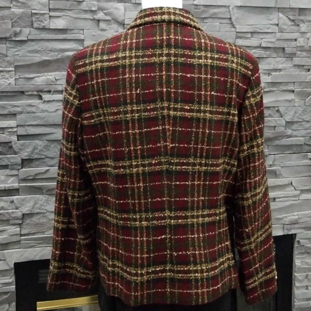 Donated. Sag Harbor plaid jacket. - Picture 5 of 6